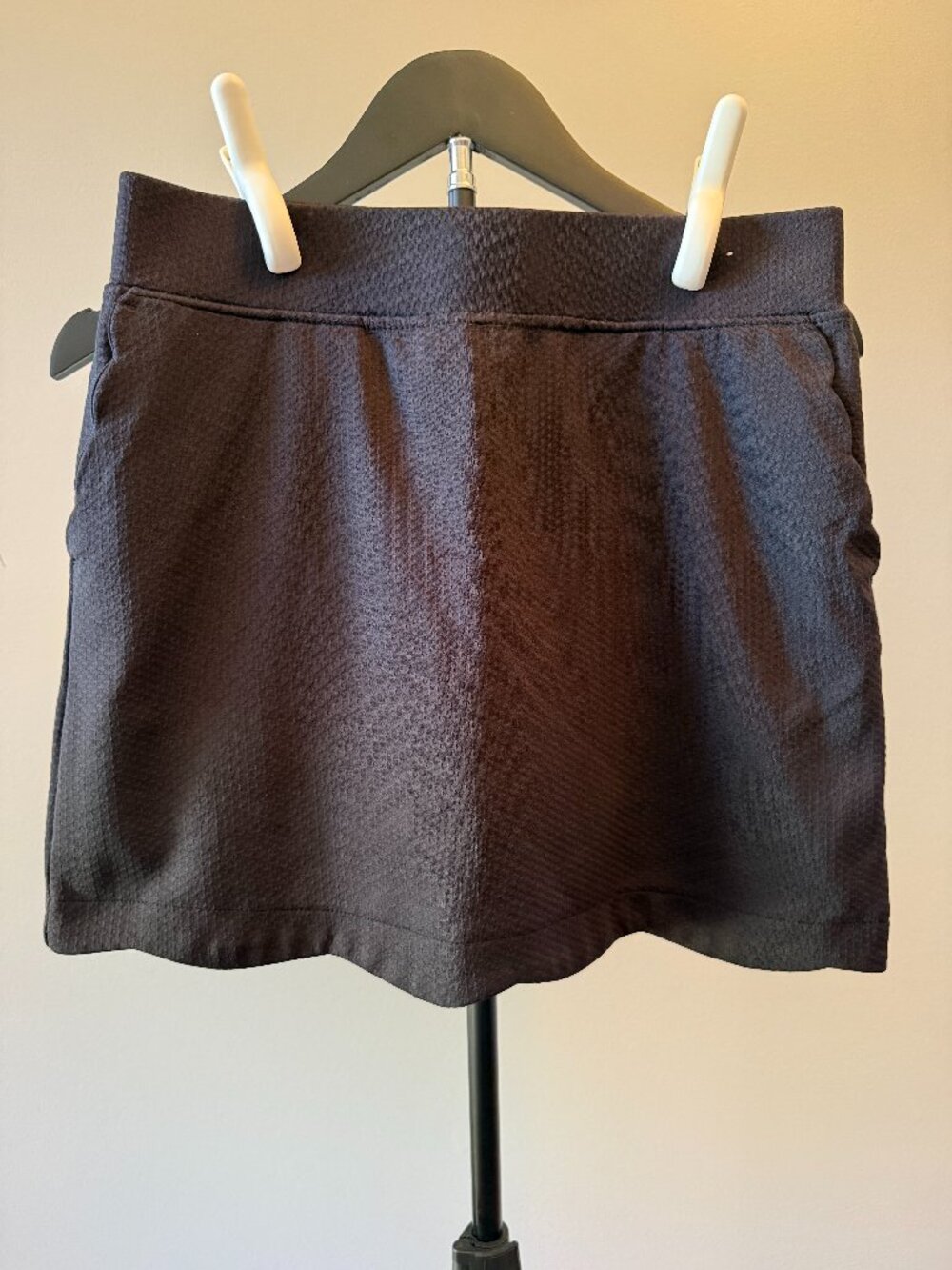 Pebble Beach Women’s Golf Skort Black Size S | Scalloped
